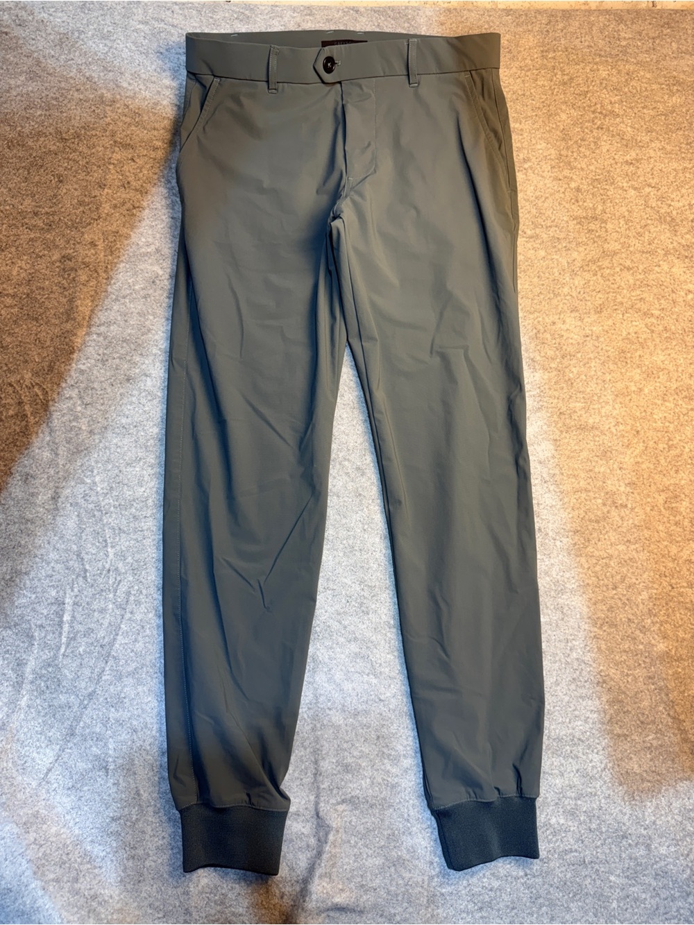 Golf Jogger Pants Greyson Men’s 32 Gray Green Performance Cuffed - Picture 6 of 9